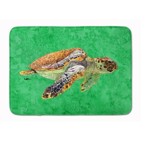 Carolines Treasures Turtle Machine Washable Memory Foam Mat 8675RUG